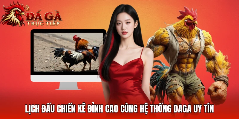 Lịch Đấu Chiến Kê Đỉnh Cao Cùng Hệ Thống Daga Uy Tín